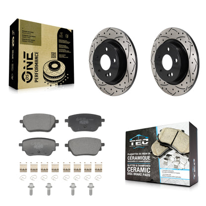 [Arrière] Disque et plaquette de frein pour Mercedes-Benz A220 CLA250 KDT-101411