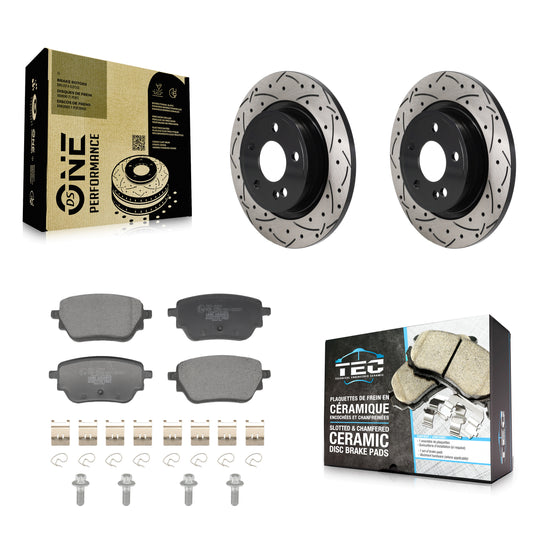 [Arrière] Disque et plaquette de frein pour Mercedes-Benz A220 CLA250 KDT-101411