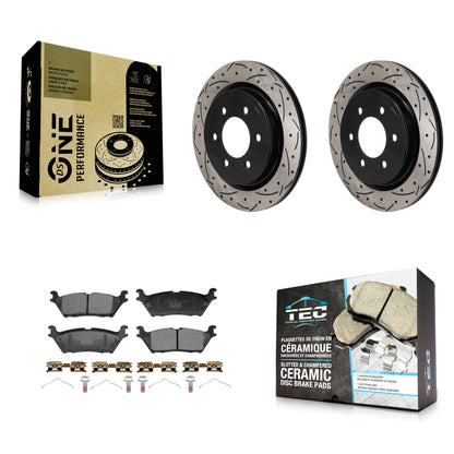 [Arrière] Disque et plaquette de frein pour Ford F-150 Lightning Expedition Lincoln KDT-101439