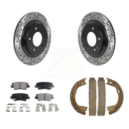 [Arrière] Disque et plaquette de frein pour Kia Optima KDT-101468