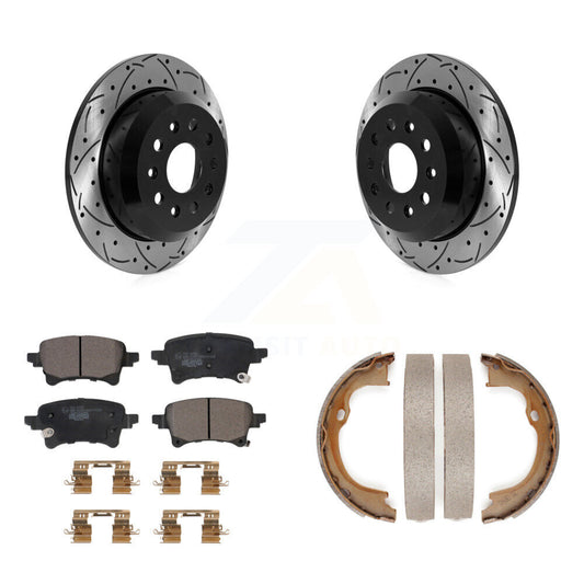 [Arrière] Disque et plaquette de frein pour Jeep Wrangler KDT-101494