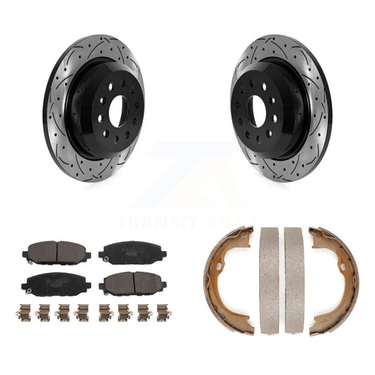 [Arrière] Disque et plaquette de frein pour Jeep Wrangler KDT-101495