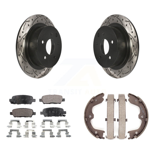 [Arrière] Disque et plaquette de frein pour Nissan Altima KDT-101502