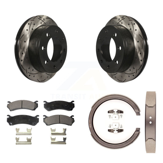 [Arrière] Disque et plaquette de frein pour GMC Chevrolet 1500 KDT-101520