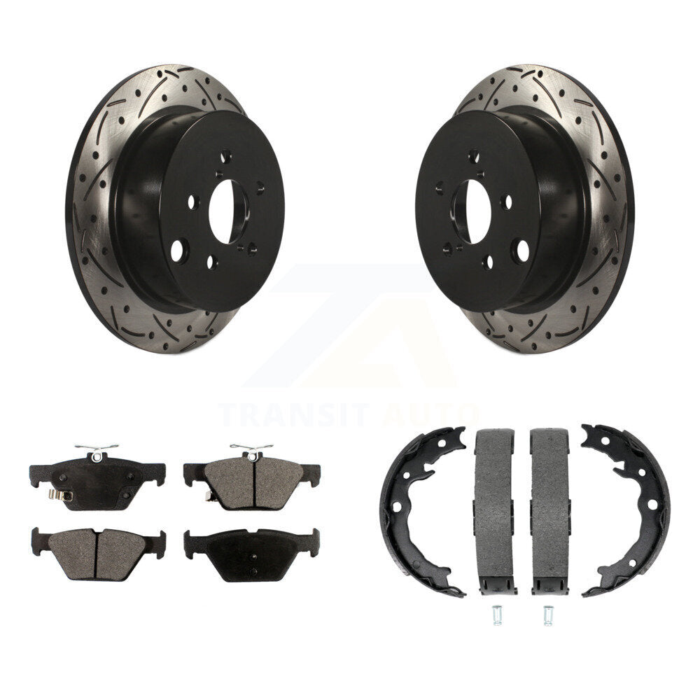 [Arrière] Disque et plaquette de frein pour Subaru Crosstrek KDT-101538