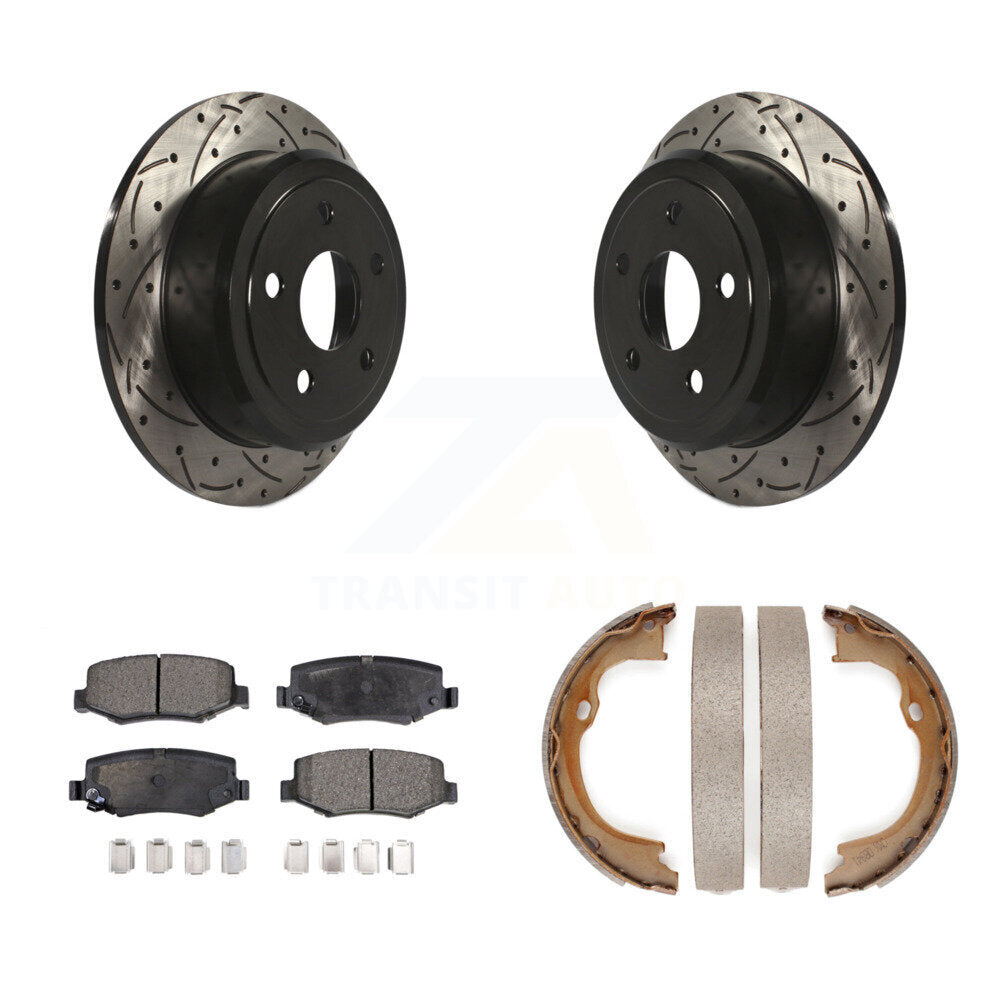 [Arrière] Disque et plaquette de frein pour Jeep Wrangler JK KDT-101554