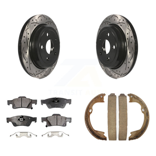 [Arrière] Disque et plaquette de frein pour Jeep Grand Cherokee KDT-101559