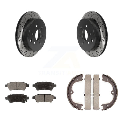 [Arrière] Disque et plaquette de frein pour 06-07 Nissan Xterra KDT-101584
