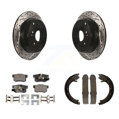 [Arrière] Disque et plaquette de frein pour 05-06 Honda CR-V KDT-101605