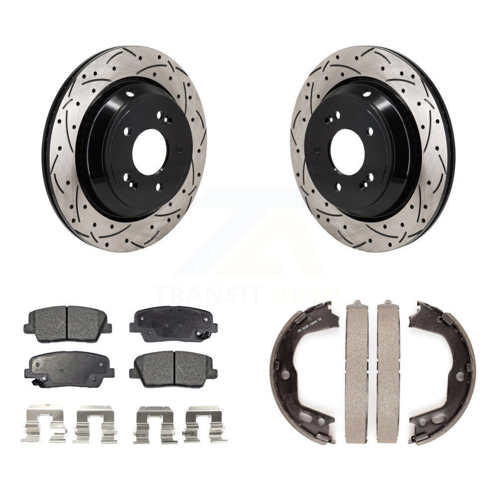 [Arrière] Disque et plaquette de frein pour 11-13 Hyundai Equus KDT-101607