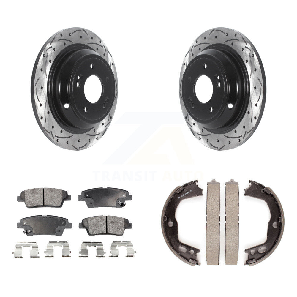 [Arrière] Disque et plaquette de frein pour Hyundai Genesis KDT-101609