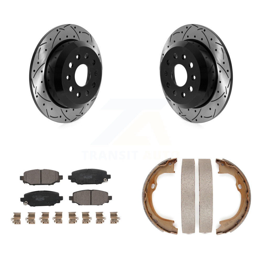 [Arrière] Disque et plaquette de frein pour Jeep Wrangler Sport KDT-101639