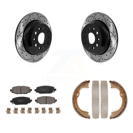 [Arrière] Disque et plaquette de frein pour Jeep Wrangler Sport KDT-101639