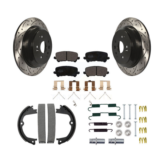 [Arrière] Disque et plaquette de frein pour Acura MDX KDT-101641