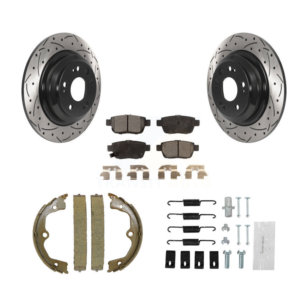 [Arrière] Disque et plaquette de frein pour Acura TL KDT-101702