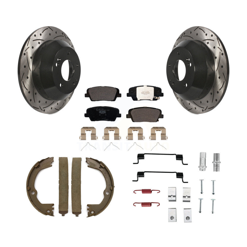 [Arrière] Disque et plaquette de frein pour Hyundai Fe KDT-101708