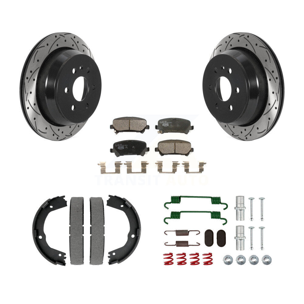 [Arrière] Disque et plaquette de frein pour Chevrolet KDT-101731