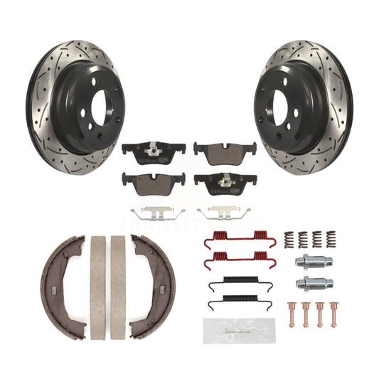 [Arrière] Disque et plaquette de frein pour BMW 320i KDT-101777