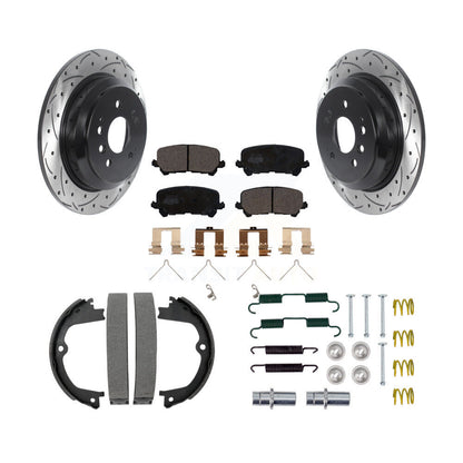[Arrière] Disque et plaquette de frein pour Honda KDT-101793