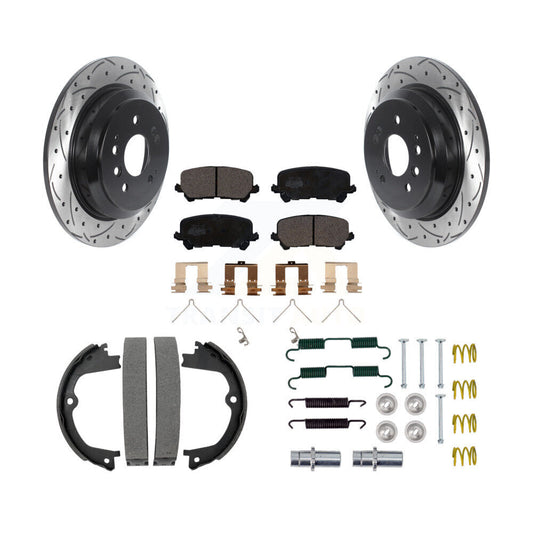 [Arrière] Disque et plaquette de frein pour Honda KDT-101793