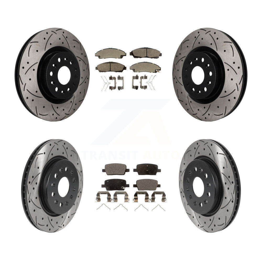 [Avant et Arrière] Disque et plaquette de frein pour Cadillac XT5 Buick Enclave XT6 KDT-101825