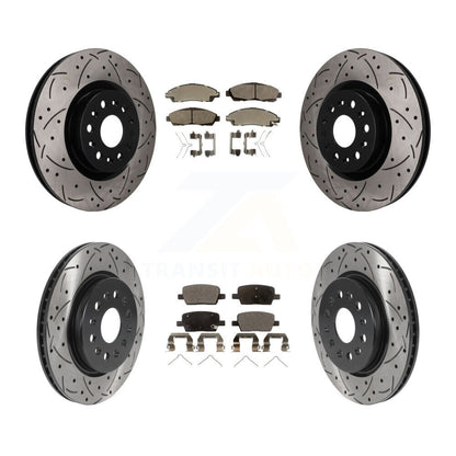 [Avant et Arrière] Disque et plaquette de frein pour Cadillac XT5 Buick Enclave XT6 KDT-101825