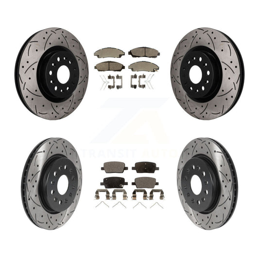 [Avant et Arrière] Disque et plaquette de frein pour Cadillac XT5 Buick Enclave XT6 KDT-101825
