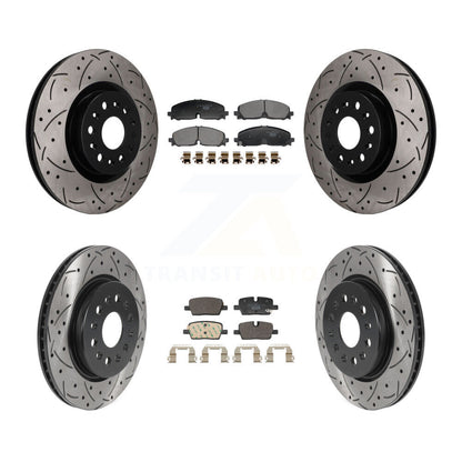 [Avant et Arrière] Disque et plaquette de frein pour 2021 Cadillac XT5 Buick Enclave XT6 KDT-101826