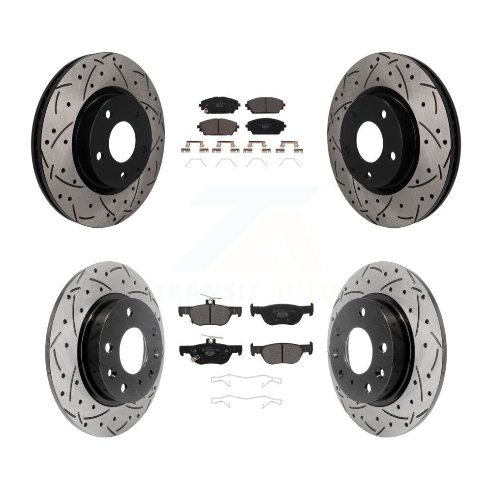 [Avant et Arrière] Disque et plaquette de frein pour Mazda 3 Sport AWD KDT-101829