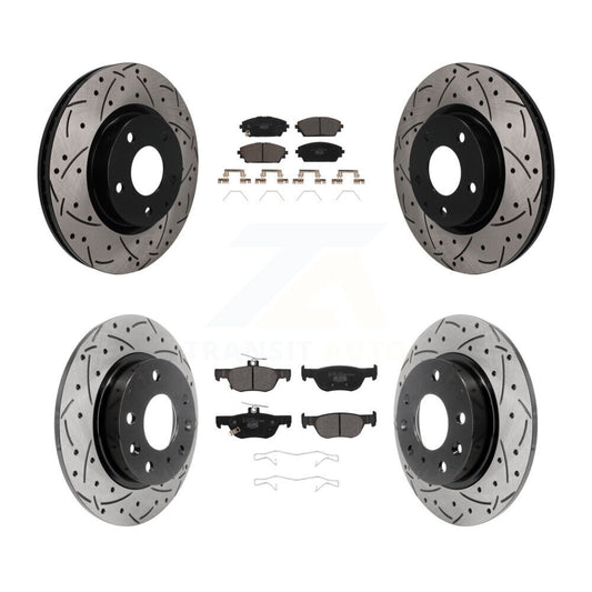 [Avant et Arrière] Disque et plaquette de frein pour Mazda 3 Sport AWD KDT-101829