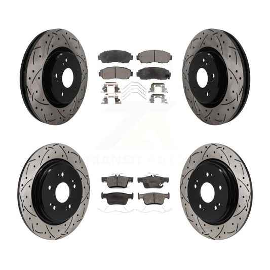 [Avant et Arrière] Disque et plaquette de frein pour 2022-2024 Acura RDX KDT-101857