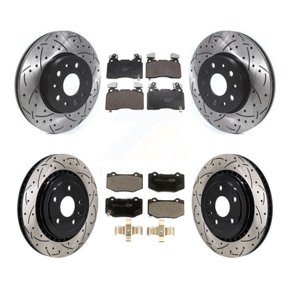 [Avant et Arrière] Disque et plaquette de frein pour Chevrolet Camaro With Brembo Brakes KDT-101879
