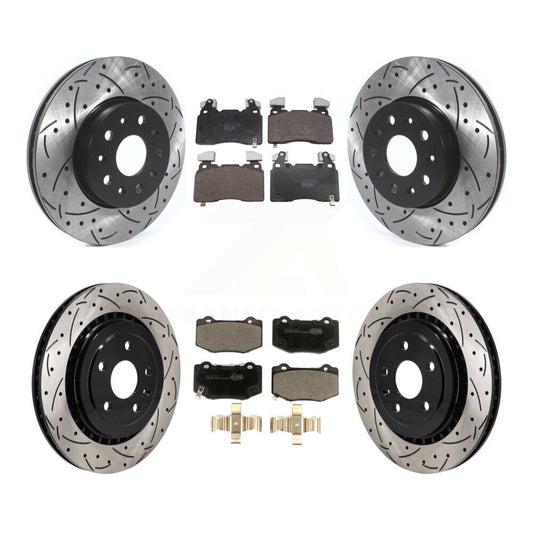 [Avant et Arrière] Disque et plaquette de frein pour Chevrolet Camaro With Brembo Brakes KDT-101879