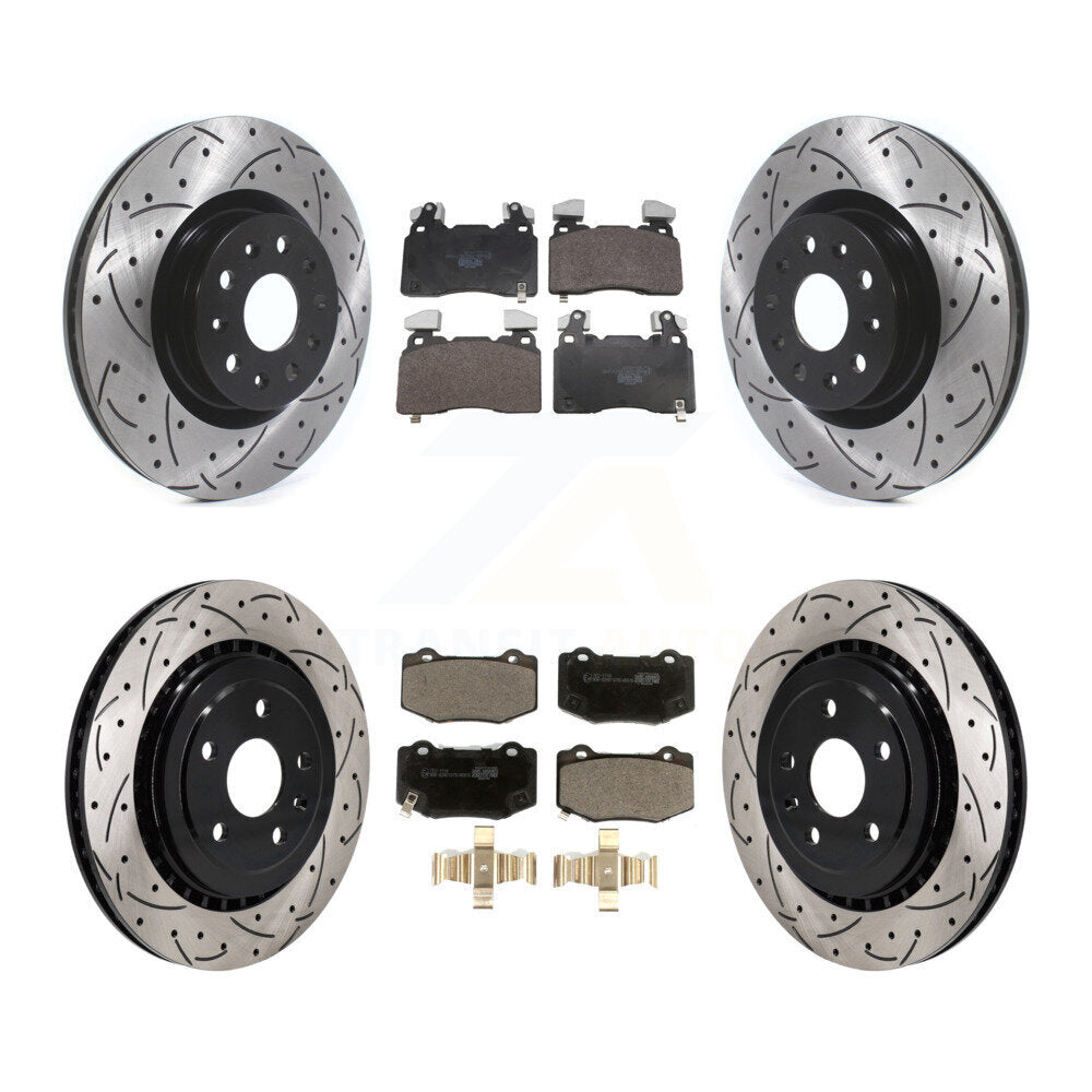 [Avant et Arrière] Disque et plaquette de frein pour Chevrolet Camaro With Brembo Brakes KDT-101880