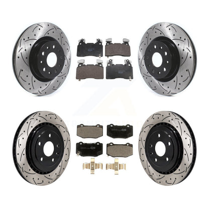 [Avant et Arrière] Disque et plaquette de frein pour Chevrolet Camaro With Brembo Brakes KDT-101880