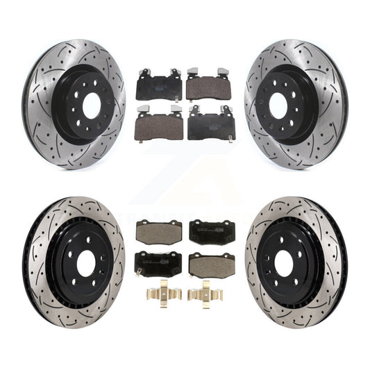 [Avant et Arrière] Disque et plaquette de frein pour Chevrolet Camaro With Brembo Brakes KDT-101880