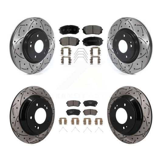 [Avant et Arrière] Disque et plaquette de frein pour Hyundai Kona KDT-101889