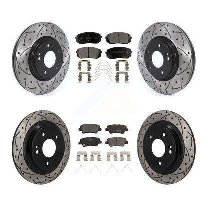 [Avant et Arrière] Disque et plaquette de frein pour 2022-2023 Hyundai Kona AWD KDT-101893