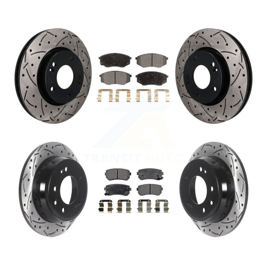 [Avant et Arrière] Disque et plaquette de frein pour Hyundai Tucson Kia Sportage FWD KDT-101899