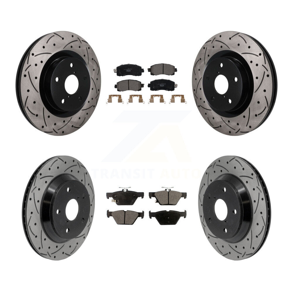 [Avant et Arrière] Disque et plaquette de frein pour Subaru Forester Crosstrek KDT-101918