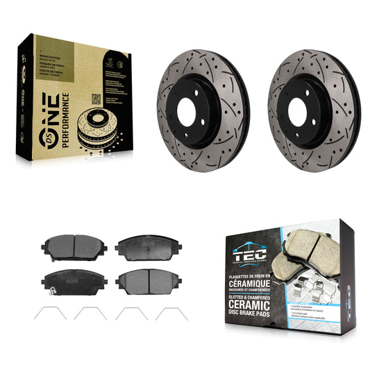[Avant] Disque et plaquette de frein pour 2020-2023 Mazda CX-30 KDT-101947