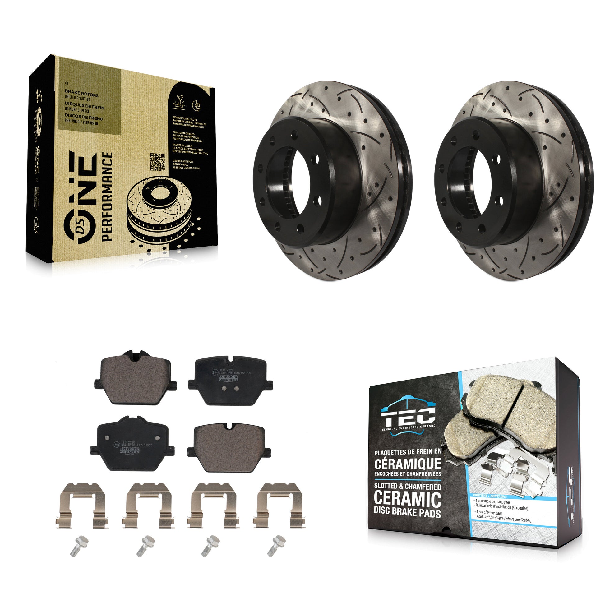 [Avant] Disque et plaquette de frein pour 23-24 Ram 3500 With Single Rear Wheels KDT-101951