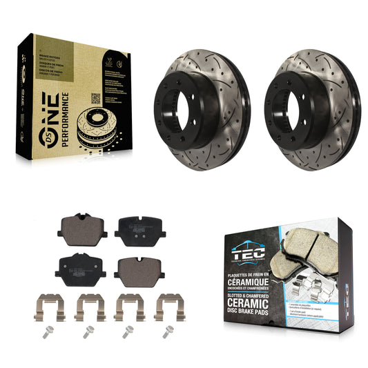 [Avant] Disque et plaquette de frein pour 23-24 Ram 3500 With Single Rear Wheels KDT-101951