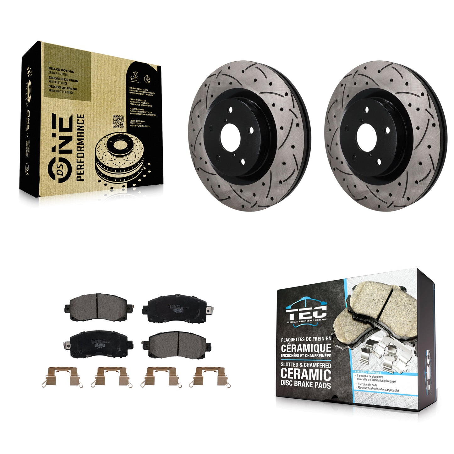 [Avant] Disque et plaquette de frein pour Subaru Forester Outback Crosstrek WRX KDT-101952