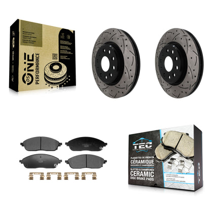 [Avant] Disque et plaquette de frein pour Jeep Grand Cherokee L KDT-101957