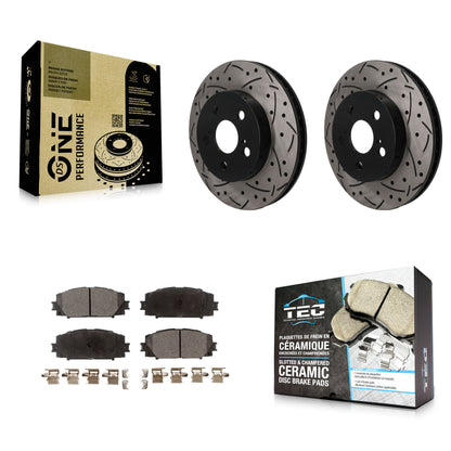 [Avant] Disque et plaquette de frein pour Toyota Corolla Prius Prime AWD-e KDT-101970