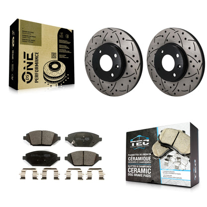 [Avant] Disque et plaquette de frein pour 2016-2022 Chevrolet Spark KDT-101989