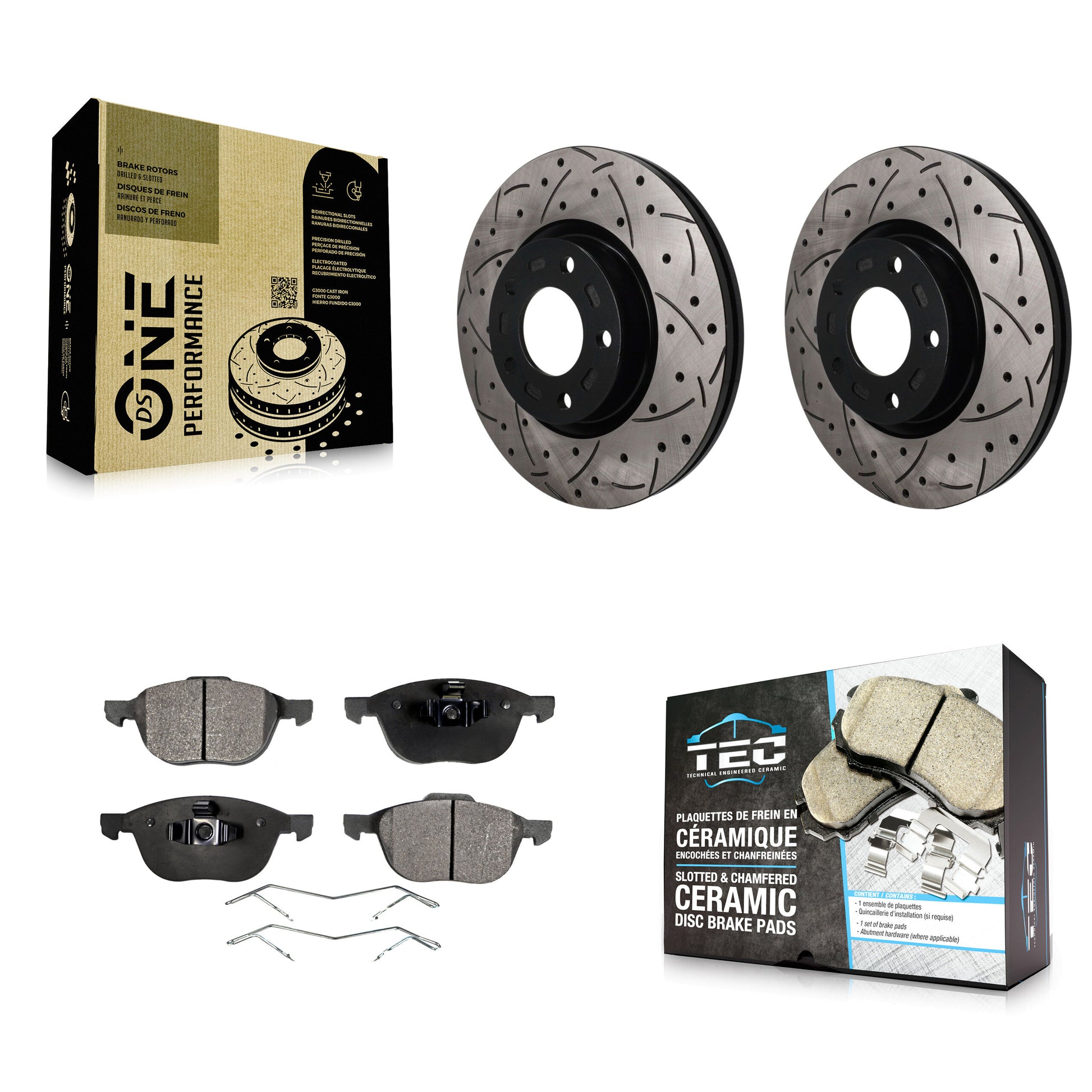 [Avant] Disque et plaquette de frein pour Mazda 3 5 Sport KDT-101993