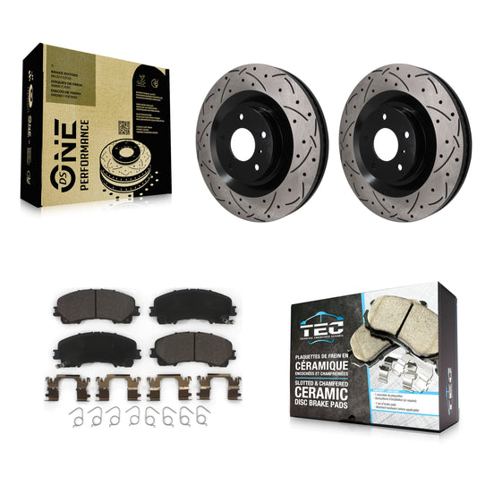 [Avant] Disque et plaquette de frein pour INFINITI QX50 QX55 KDT-101996