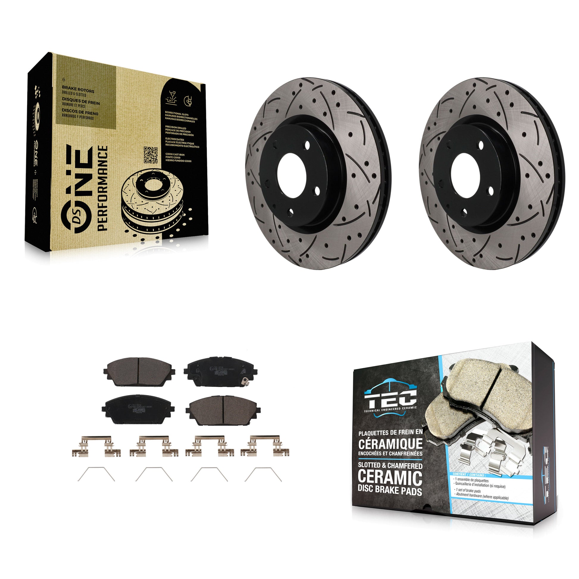 [Avant] Disque et plaquette de frein pour Mazda 3 Sport AWD KDT-102016